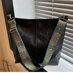 🆕 Retro Vegan Leather Crossbody Shoulder Bag - Stylish, Water-Resistant